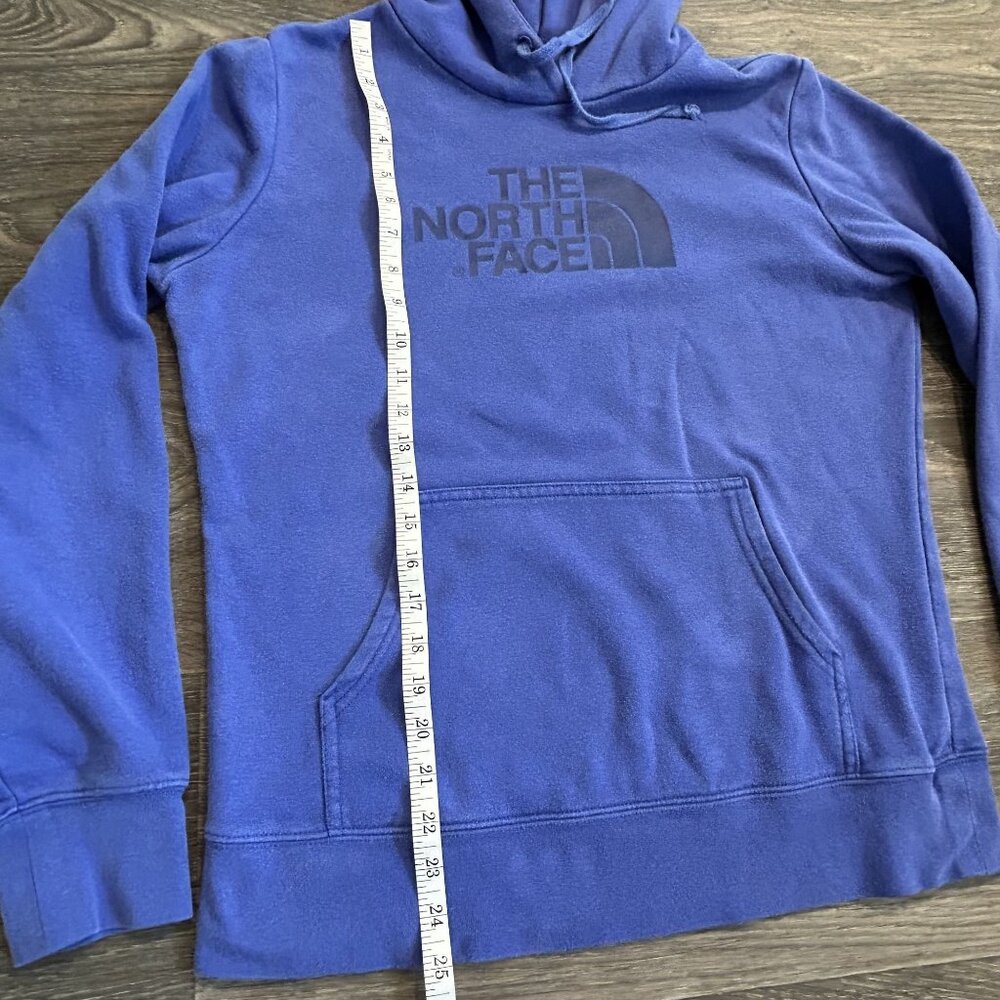 The North Face Medium Pullover Hoodie Sweatshirt Purple Graphic Logo Outdoor - Picture 8 of 10